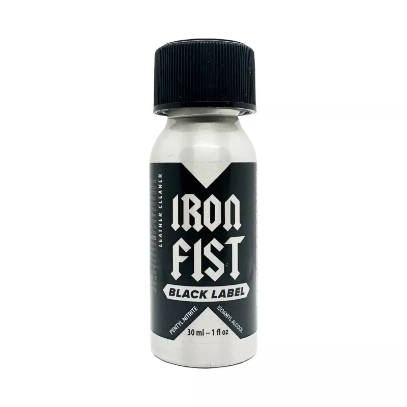 IRON FIST BLACK LABEL POPPERS 30ml