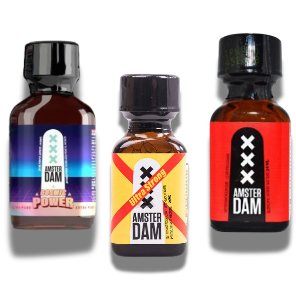 3 way in Amsterdam  – Amsterdam XXX Multipack – Premium Pentyl & Amyl Selection