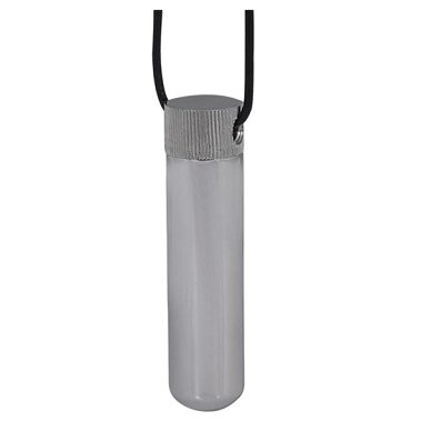 Inhaler For Aluminium Silver with Cord